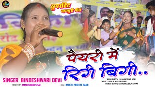 पैयरी में रीगी बिगी NEW THETH NAGPURI KARAM GEET  Singer Bindeshwari Devi सिसई प्रोग्राम 2024 [upl. by Eibloc]