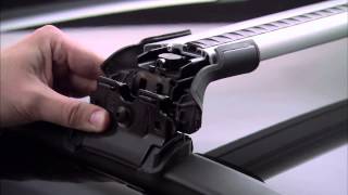 Thule WingBar Edge  Fixpoints  roofrackscouk [upl. by Thalassa]