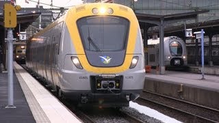 Pendeltåg X61 Västtrafik [upl. by Allerym]