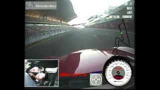 MercedesBenz SLS AMG  Fastest Car on Buddh International Circuit [upl. by Hales862]