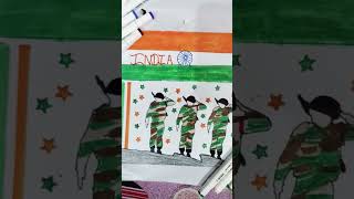 Independence day chart idea❤❤❤shortvideoviraltrending [upl. by Amlev695]