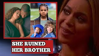 Beyonce Beats Blue Ivy up for telling her friends that her junior brother Sir Carter is autistic [upl. by Hobard572]