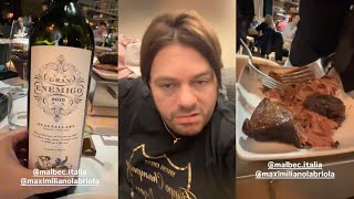 Filippo Champagne si concede della carne argentina nel miglior ristorante al mondo [upl. by Charlie]