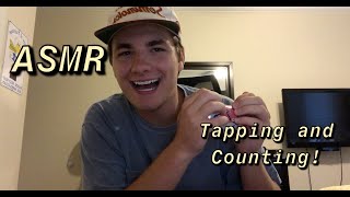 ASMR  Fast and Aggressive Tapping w some counting [upl. by Nailil]