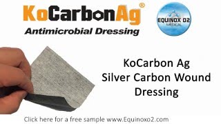 KoCarbon Ag Silver Carbon Wound Dressing Heals Case Study  Left Lateral Malleolus Pressure Ulcer [upl. by Kroo]