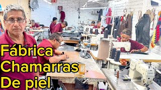 Fábrica de Chamarras de piel de Borrego en Leon Guanajuato jacketpiel abrigos frio amlo sapica [upl. by Carbone]