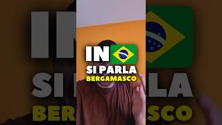 IN BRASILE 🇧🇷 SI PARLA BERGAMASCO 🇮🇹 italy italiano brasile brazil [upl. by Attenej704]