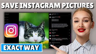 How to save pictures from instagram on pc 2024  Save Stories Photos Videos from ig [upl. by Tami109]