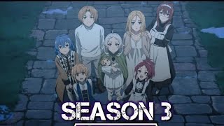 Mushoku Tensei season 3 Release date 📅  S 3 official date  Crunchyroll official crunchyroll [upl. by Eegnat812]