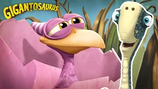 Meet Joy the new baby dino  Gigantosaurus in English [upl. by Pickard192]