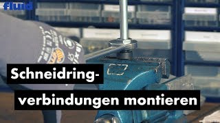 Schneidringverbindungen richtig montieren  fluid Tipps amp Tricks mit der IHA [upl. by Kerge]