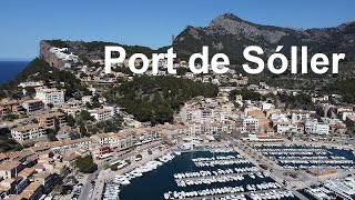 Port de Sóller Mallorca AERIAL DRONE 4K VIDEO [upl. by Eeliak599]