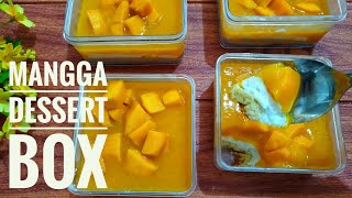 Mangga Dessert Box ala Lis achmady I seger banget [upl. by Aicinoid]