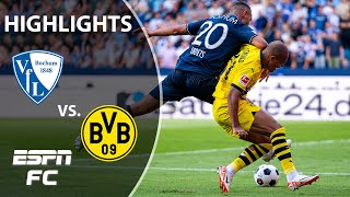 VFL Bochum vs Borussia Dortmund  Full Game Highlights  ESPN FC [upl. by Nedyah]