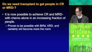 Debate Is Transplant a Necessity or a Choice for Myeloma Patients  No [upl. by Aram281]