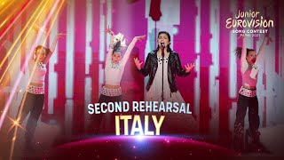 Elisabetta Lizza  Specchio Mirror On The Wall  Second Rehearsal  Italy 🇮🇹  JESC 2021 [upl. by Geithner]