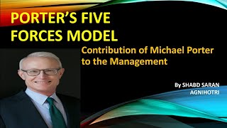 Michael Porters Five Forces Model of Business Enviornment  Value Chain Analysis  UGC NET COMMERCE [upl. by Nirhtak]