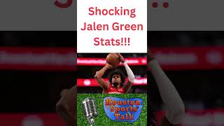 Shocking Jalen Green Stats [upl. by Hanikas975]