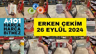 A101’E YEPYENİ ŞAHANE ÜRÜNLER GELİYOR  ERKEN ÇEKİM  A101 26 EYLÜL 2024  A101 BU PERŞEMBE KAÇMAZ [upl. by Euqinaj761]