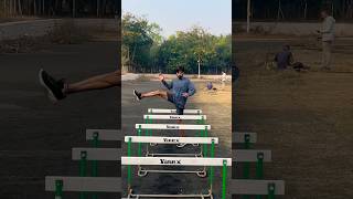 Hurdles exercise 💪🏼 for moveability hurdles shorts youtubeshorts viralvideo athlete share [upl. by Gonagle]