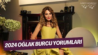 YILIN EN KEYİFLİSİ  2024 Yılı Oğlak Burcu Yorumları  Hande Kazanova ile Astroloji [upl. by Assi]