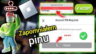 Jak zresetować kod PIN konta Roblox jeśli go zapomniałeś  Roblox PC i Mobile pełny przewodnik [upl. by Aicilaf]