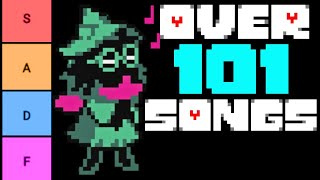 I Ranked EVERY Song In Deltarune So Far [upl. by Aehtorod]