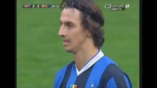 Zlatan Ibrahimović  Inter 21 Milan  200607 Serie A Giornata 28 [upl. by Eatnuhs]