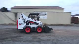 2018 Bobcat S570 Rubber Tire Skid Steer Loader 61HP Turbo Joy Stick Power Attach 540 Hours For Sale [upl. by Ytsim]