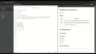 Markdown Preview  Phoenix Code Editor [upl. by Gabrila]