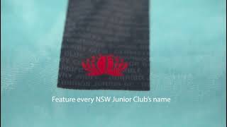 NSW clubs represented on the Waratahs jersey [upl. by Drud]