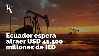 Ecuador espera atraer inversión extranjera al sector petrolero [upl. by Airdnaid834]