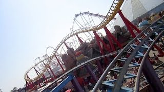 Rhombuss Rocket front seat onride HD POV Fantasy Island [upl. by Liman]