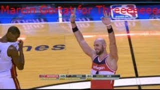 Every Marcin Gortat 3Pointer of his Career [upl. by Leviram]