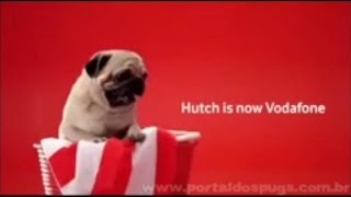 Vodafone  quotHutch Is Now Vodafonequot  Inserções Curtas de TV  Propaganda com Pug [upl. by Jocelin536]