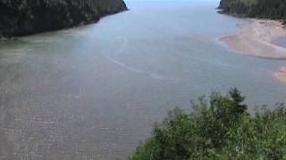 Bay of Fundy Tide Timelapse Fundy National Park [upl. by Brander]