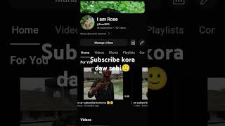 Subscribe kora daw sobi🙂 comedy [upl. by Acinot]