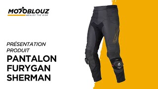 Pantalon Furygan Sherman avis en vidéo par Motoblouz [upl. by Lavinie]