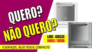 LAVA LOUÇAS APÓS 1 ANO DE USO ELECTROLUX LV08B [upl. by Svensen]