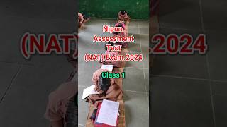 Nipur Assessment Test NAT Exam 2024 shortsfeed shortvideo trending shots shorts shortsviral [upl. by Tod291]