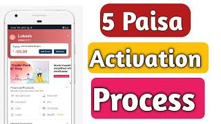 5 Paisa fampo activation  5paisa Account activate kaise karen  Add Segment in 5Paisa  5Paisa [upl. by Eiddal]