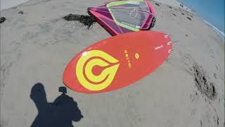 Super fun session on the Goya Nitro 89L Windsurfing board [upl. by Merrilee]