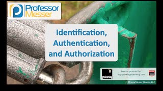 Identification Authentication and Authorization  CompTIA Security SY0401 52 [upl. by Auston]