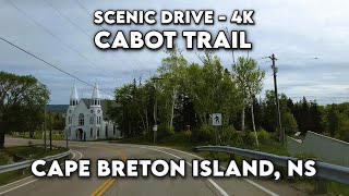 🚗 Scenic Drive on the Cabot Trail Cape Breton Island Breathtaking 4K Adventure 🌲📹 [upl. by Einahpetse217]