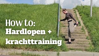 Hardlopen en krachttraining combineren  zo maak ik het snelste progressie  Beginner tips [upl. by Cressida]