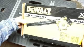 Обзор Dewalt DCV100 [upl. by Nibbs]