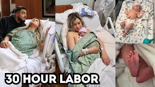 LABOR amp DELIVERY VLOG 40 WEEKS [upl. by Eilrebmik238]