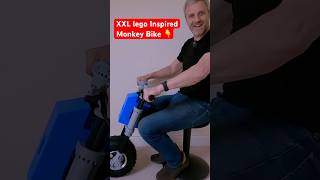 XXL Lego Inspired motorcycle Monkey Bike lego 3dprinting bike motorcycle [upl. by Dorrej]