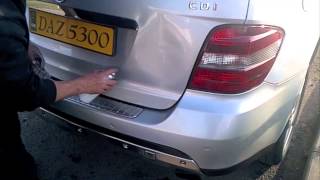 Mercedes Dent Repair  Paintless Dent Removal [upl. by Kohn]