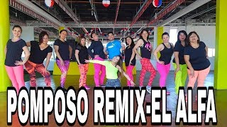 POMPOSO REMIX ZUMBA El Alfa El Jefe Ft Zion By MD TWINS [upl. by Aniara]